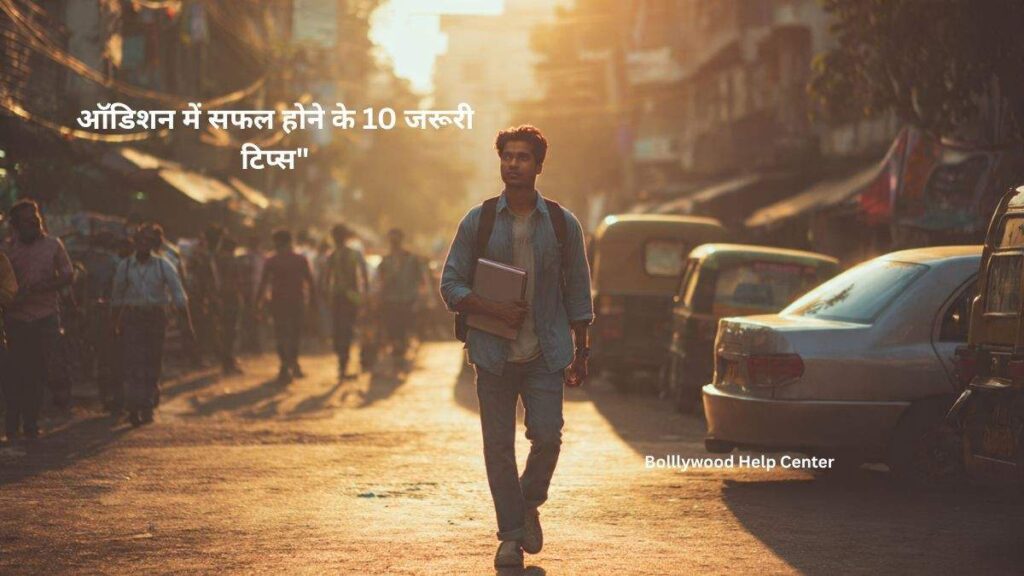 Struggling actor starting career in Bollywood Mumbai