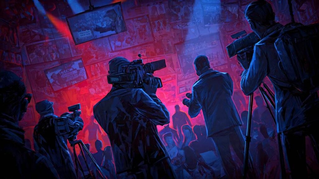 Bollywood media hype and PR strategy concept