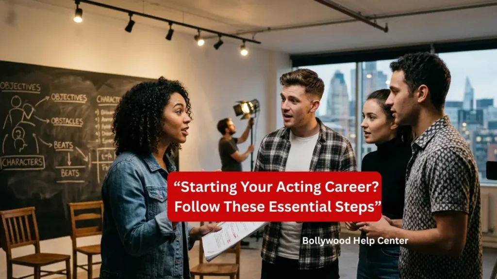 How to Become an Actor with no experience and build an acting career