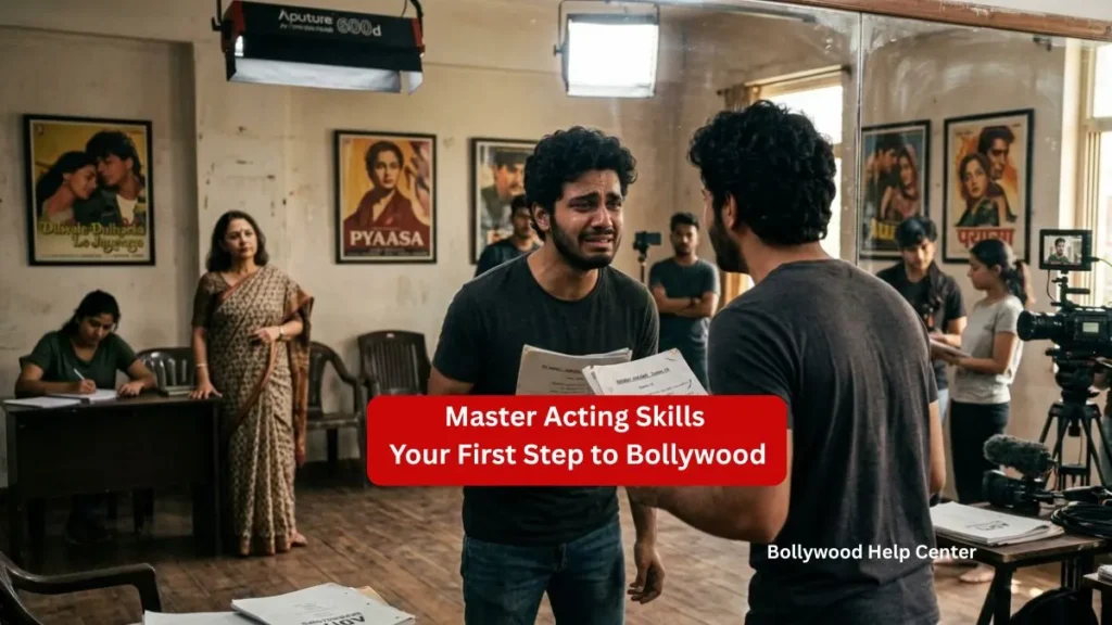 How to Become an Actor in bollywood by practicing acting skills in a professional acting studio