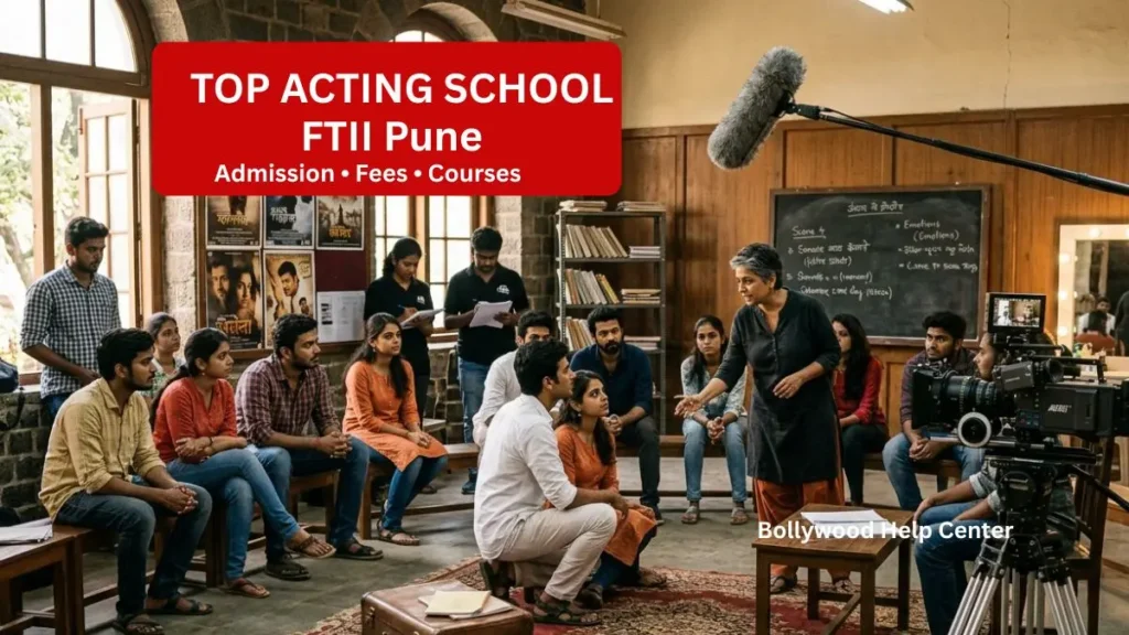 FTII Pune acting course training and filmmaking students