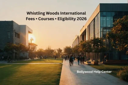 Whistling Woods International Mumbai campus for acting and filmmaking courses