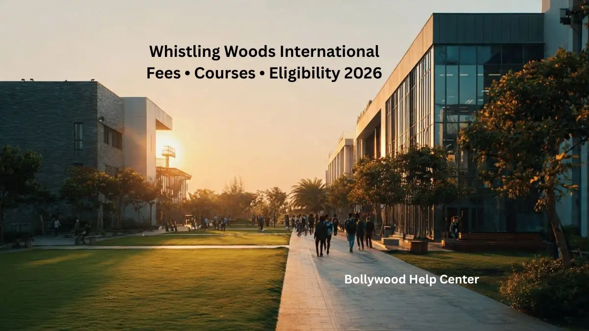 Whistling Woods International Mumbai campus for acting and filmmaking courses