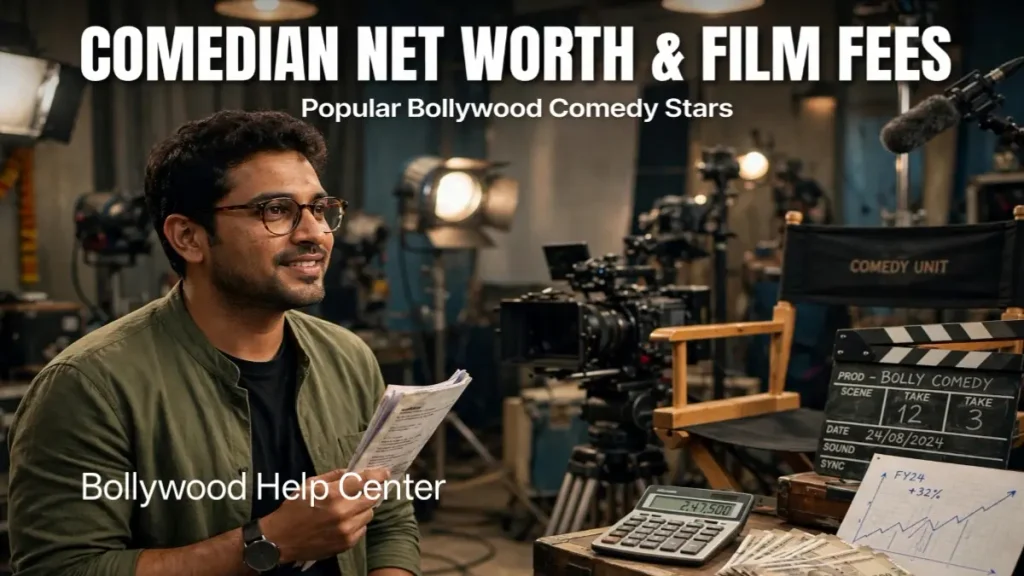 Bollywood comedians net worth and film fees with popular movie careers