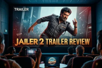 Jailer 2 trailer review featured image featuring Rajinikanth in cinema hall
